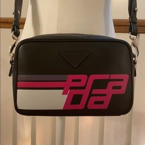 Prada Black Leather Crossbody Bag